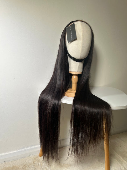 **READY TO SHIP** 13x4 28” MIDDLE PART WIG - STRAIGHT (PRE CUT LACE)